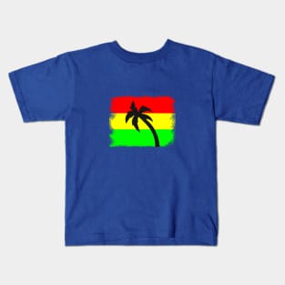 Reggae flag T-shirt Kids T-Shirt